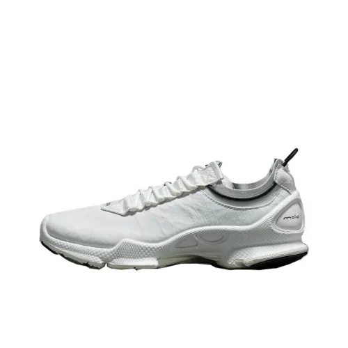 Ecco Striding C Low Топ Спортивная Повседневная Обувь Женская Белая