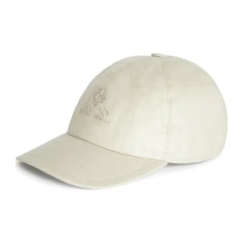 Loro Piana Бейсболка из льняной ткани для детей
