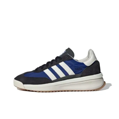 Adidas Originals SL 72 Slip-resistant Abrasion-resistant Low Top Casual Shoes Unisex Blue Black Adidas Originals SL 72 Противоскользящий устойчивый к истиранию низкий топ повседневная обувь унисекс синий черный