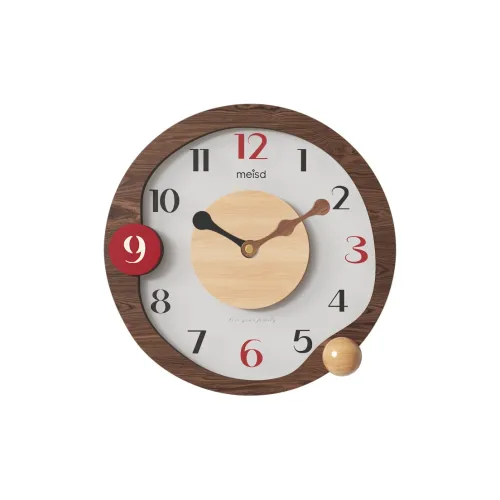 Meishida Sweeping Seconds Movement Унисекс Настенные часы Белый