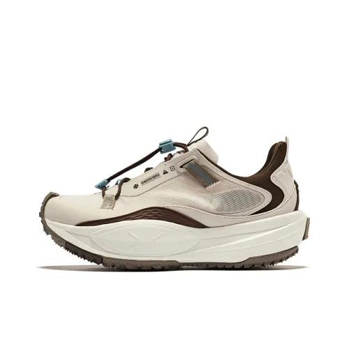 Erke Mountain Scenery Дышащий And Устойчивый Низкий Топ Casual Женские Окрашенный серый Кофе