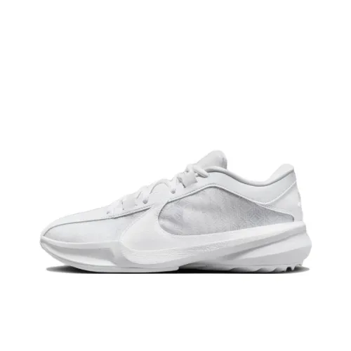 Nike Freak 5 Low Топ Баскетбольные кроссовки Мужской Белый