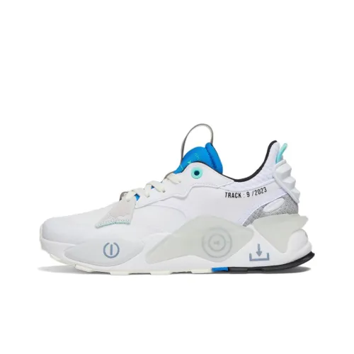 PUMA RS XL Low Топ Повседневная обувь Мужская Белый Синий