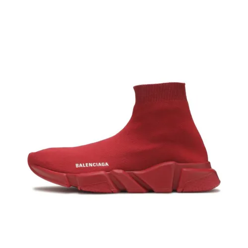 Balenciaga Speed High Топ Повседневная обувь Мужская Белая