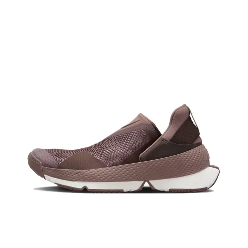 Nike Go FlyEase Шокаблоки Противоскользящий Устойчивый к истиранию Дышащий Низкий Топ Повседневная обувь Унисекс Дымчато-лиловый