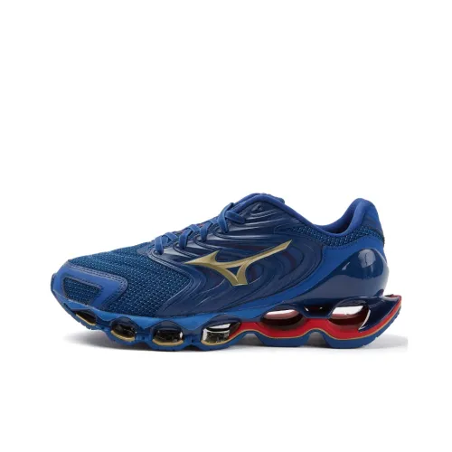 Mizuno Wave Prophecy 12S Беговые кроссовки Низкий топ Темно-синий Унисекс