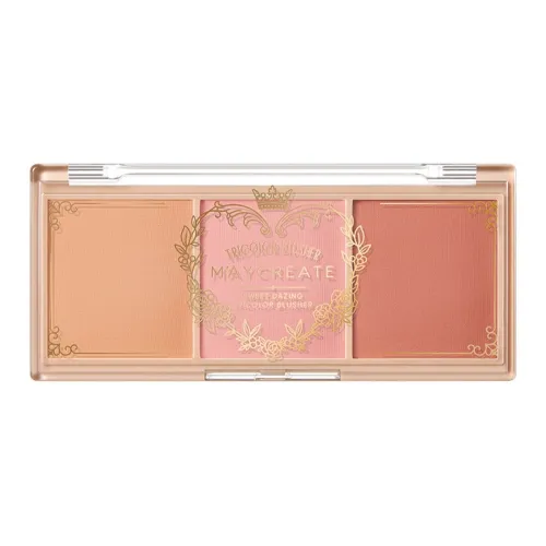 M'AYCREATE Сладкие намерения Tipsy Tricolor Blush Correcting Skin Tone
