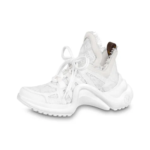 LOUIS VUITTON Archlight Low Топ Спортивная повседневная обувь Женская Белая