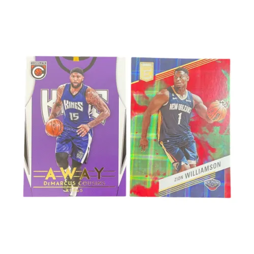 PANINI 2017 King Cousins Tacko+2023 ZION Williamson BASE Игрок Карта Карта Access пройдет Спортивные карты 2 шт