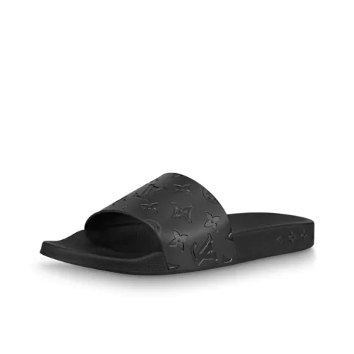 LOUIS VUITTON Waterfront Слипоны Мужской Черный