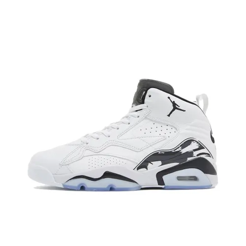 Jordan Jumpman MVP 678 противоскользящие высокие топы винтажные баскетбольные кроссовки мужские белые черные