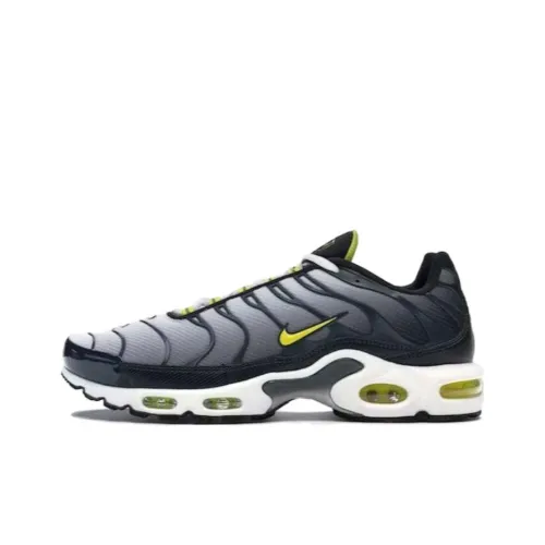Nike Air Max Plus Амортизация Износостойкий Низкий Топ Повседневная Обувь Унисекс Черный