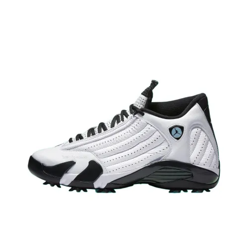 Jordan Air Jordan 14 GOLF 'OXIDIZED Зеленый' Противоскользящий Устойчивый к истиранию MID Топ