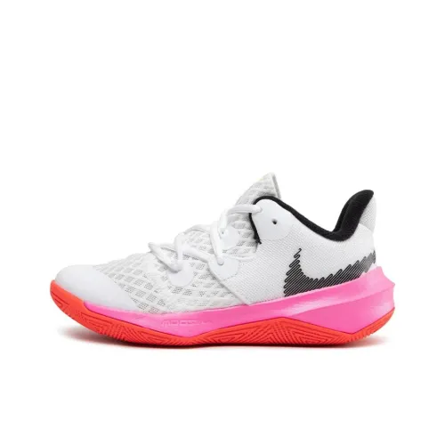 Nike Zoom Hyperspeed Court SE Амортизаторы Устойчивые к истиранию Низкий Топ Кроссовки для тренировок Унисекс Белый