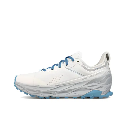 Altra Olympus 5 Амортизирующие подошвы Низкие кроссовки для бега по пересеченной местности Женские Белые