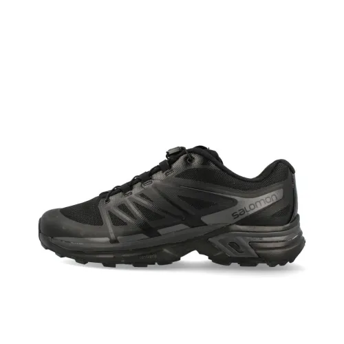 Salomon Collaboration XT Wings 2 Беговые кроссовки Низкий топ Черный/Черный/Магнитный Серый Унисекс