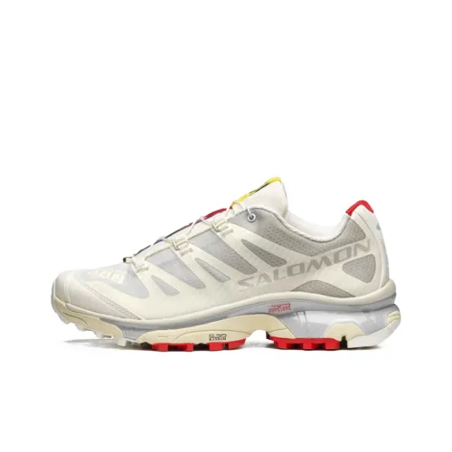 SALOMON XT 4 OG Устойчивый к истиранию Низкий Топ Уличная Обувь Унисекс Бежевый Серый