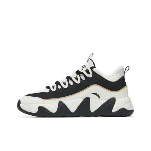 ANTA Высота сиденья 2,0 Теплоизоляционный противоскользящий и устойчивый к истиранию низкий топ спортивная повседневная обувь для женщин черный белый