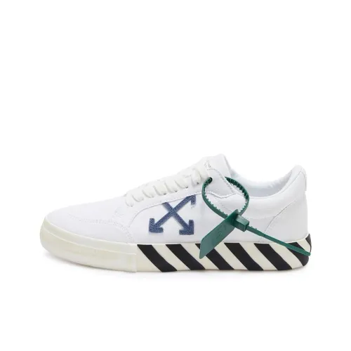 OFF Белый Vulcanized Low Top Кеды Мужские