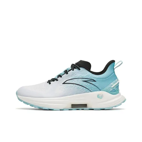 ANTA Gen 3,0 Амортизаторы Slip Устойчивый к истиранию Низкий Топ Беговые кроссовки Мужские Синие Белые