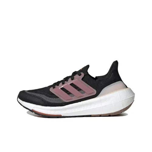 Adidas ULT Амортизация Износостойкие Низкие Беговые Кроссовки Женские Черные Розовые