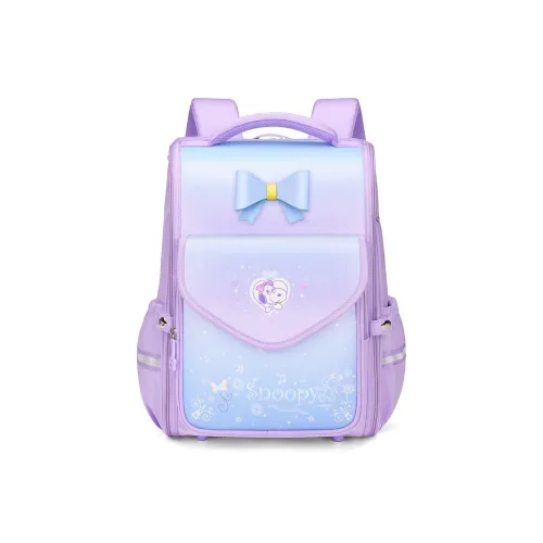 SNOOPY Полиэстер Студенческая сумка Стандартная Фиолетовая Розовая