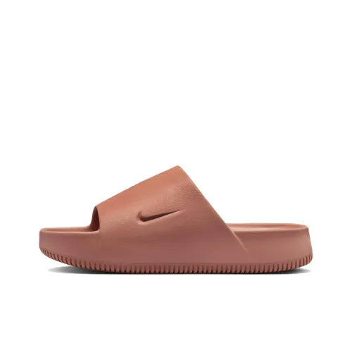 NIKE Calm Slide Тапочки Оранжево-розовые Женские