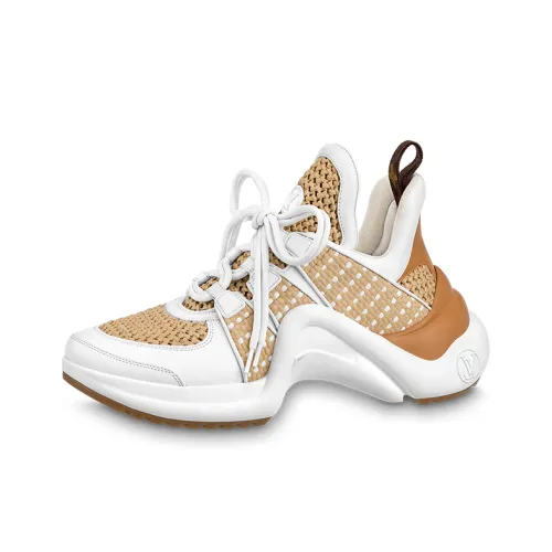 LOUIS VUITTON Archlight 1,0 Низкий Топ Повседневная Обувь Женская Белая