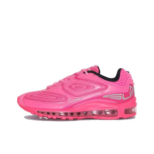 Supreme x Nike Air Max 98 Low Беговые кроссовки Мужские Розовые