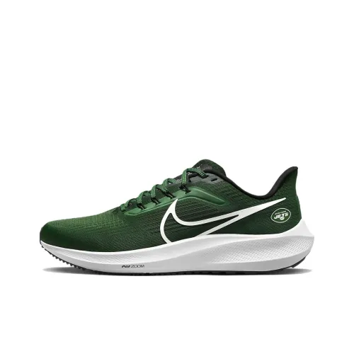 Nike Air Zoom Pegasus 39 Slip-resistant Abrasion-resistant Low-top Беговые кроссовки Мужские Зеленые