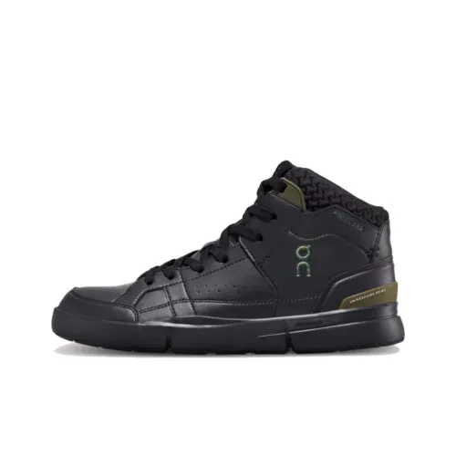 On ClubTHE Roger The Roger Clubhouse MID Sensa Противоскользящие Устойчивые к истиранию MID Топ Скейтборд Кроссовки Мужские Черные