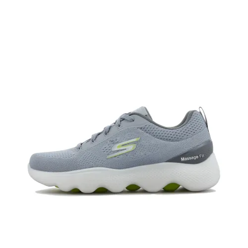 Skechers Go Walk Massage Fit Низкий топ Повседневная обувь Мужская Серый Корейский стиль