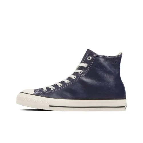 Конверс All Star High Топ Кеды Унисекс Синий Японская Версия