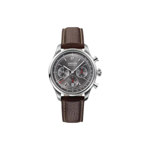 UNION GLASHUTTE SA Коллекция Belisar Автоматический Механический Механизм Мужские Часы Часы 44 мм Серый Циферблат