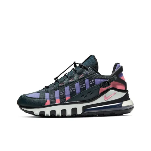 Nike Air Max 270 Low Топ Повседневные Беговые Кроссовки Унисекс Розовый Фиолетовый