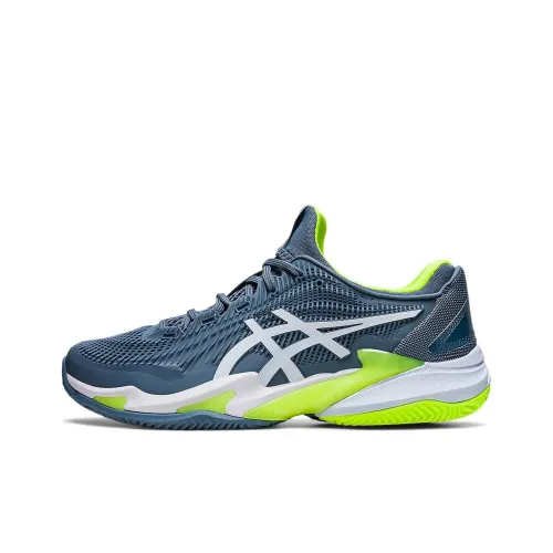 Asics Court FF 3 Clay Low Top Теннисные Кроссовки Мужские Синие Белые
