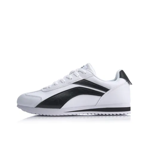 LiNing 3K Противоскользящий Износостойкий Легкий Низкий Топ Спортивная Повседневная Обувь Мужская Белый Черный