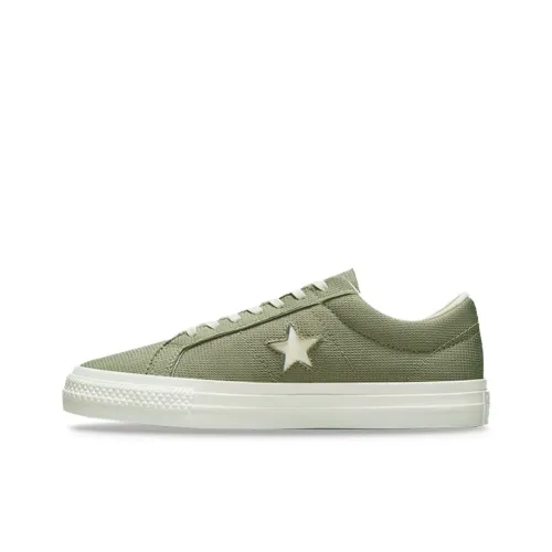 Конверс ONE STAR Tri Panel Reveal Low Top Скейтборд Кроссовки Unisex Зеленый