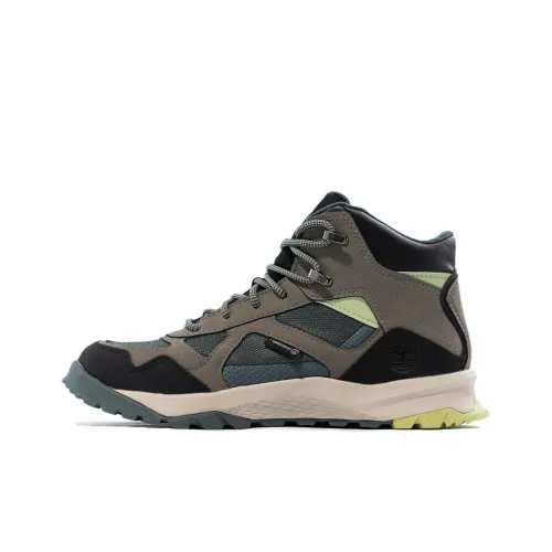 Timberland Lincoln Peak High Топ Уличная обувь Женская Коричневый Зеленый