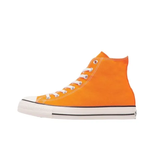 Converse Chuck Taylor All Star Износостойкий и Легкий Высокий Топ Кеды Унисекс Японская Версия Оранжевый