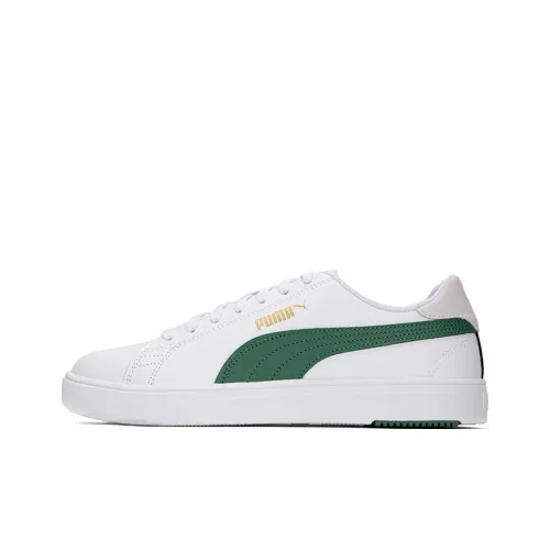 PUMA Serve Pro Lite Low Топ Скейтборд Кроссовки Унисекс Белый Зеленый