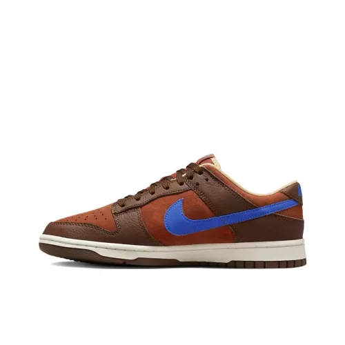 Nike Dunk MARS Stone Low Top Скейтборд Кроссовки Мужские Коричневые Синие