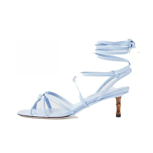 GUCCI One Ремешок Сандалии Женские Светло-Синий