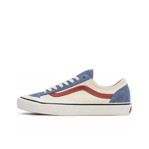 VANS Style 36 Series Decon SF Hawaiian Jungle Low Top Скейтборд Кроссовки Унисекс Белый Синий Красный