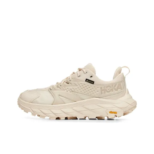 HOKA ONE ONE Anacapa Low GTX Амортизация Легкий Низ Резистентный Низкий Топ Походная обувь Унисекс Бежевый