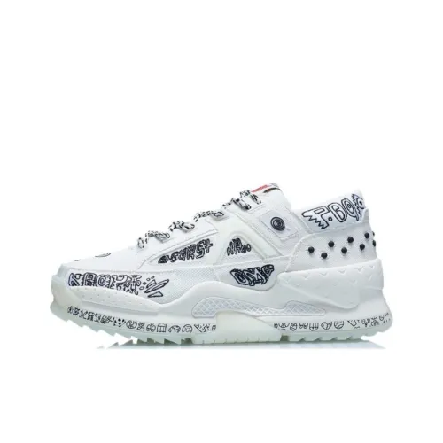 LINING CF Peace Low Топ Спортивная Повседневная Обувь Мужская Mist Белый