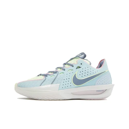 Nike Air Zoom G.T. Cut 3 Low Топ Баскетбольные кроссовки Унисекс Синий