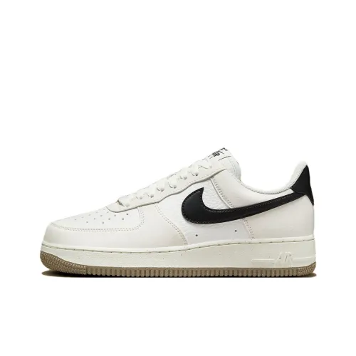 Nike Air Force 1 Slip Resistant Abrasion Resistant Низкие Кроссовки для скейтбординга Женские Белые Черные
