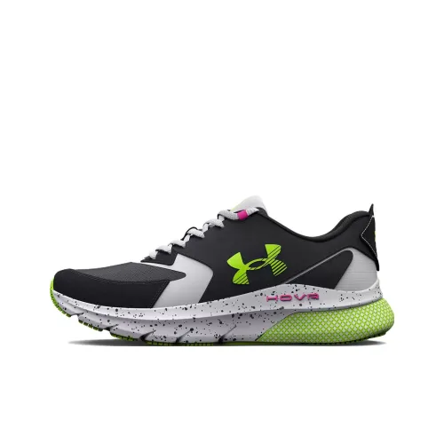 Under Armour HOVR Turbulence Low Топ Повседневные Беговые Кроссовки Мужские Черно-Белые