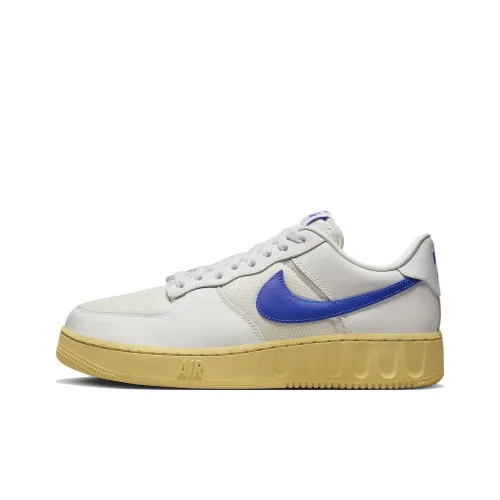 Nike Air FORCE 1 Low Топ Скейтборд Кроссовки Мужские Синие Белые